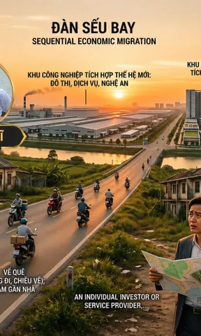 “Đàn sếu bay” và cái bẫy chết người của BĐS ven khu công nghiệp thế hệ mới