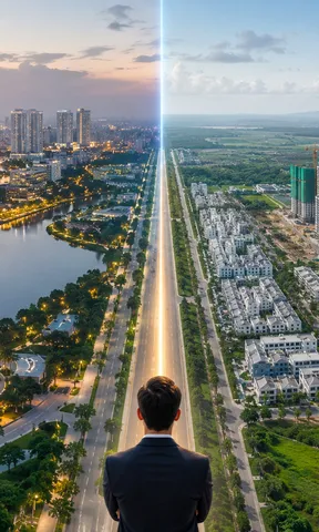 Vì sao chỉ cách nhau vài trăm mét, giá nhà đã chênh nhau vài tỷ đồng?