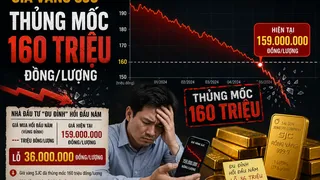 Ôi thôi: Giá vàng SJC thủng mốc 160 triệu đồng/lượng