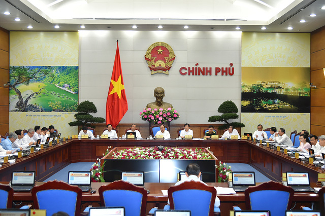 Quang cảnh phiên họp. Ảnh: VGP/Quang Hiếu