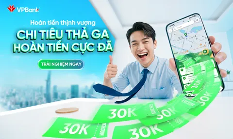 Chi tiêu thông minh cùng VPBank NEO: Nhận voucher hoàn tiền chỉ sau vài chạm
