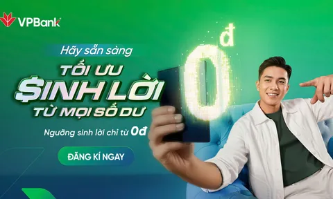 Từ chi tiêu, kinh doanh đến sinh lời: VPBank dẫn đầu xu hướng mới của tài khoản thanh toán