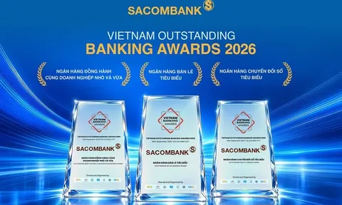 SACOMBANK “lập hat-trick” giải thưởng nhờ năng lực số và sự thấu hiểu khách hàng