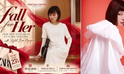 Đến Vincom dịp 20/10: Đi xe hoa hồng, tư vấn phong cách từ stylist, tận hưởng ngày hội "Chiều Nàng Như Ý"