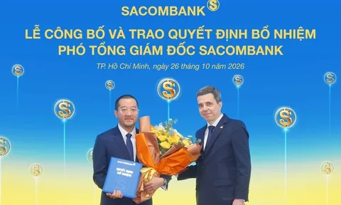 SACOMBANK bổ nhiệm ông Nguyễn Xuân Ái Quốc giữ chức Phó Tổng giám đốc