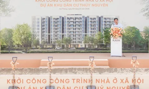 Văn Phú khởi công khu nhà ở xã hội quy mô gần 1.000 căn tại Khu đô thị Vlasta – Thủy Nguyên