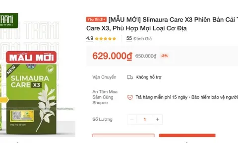 Bộ Y tế yêu cầu Shopee, Lazada ngừng bán sản phẩm hỗ trợ giảm cân Slimaura Care x3