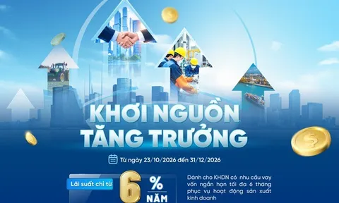 VietinBank triển khai chương trình “Khơi nguồn tăng trưởng”, lãi suất ưu đãi chỉ từ 6%/năm