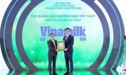 Vinamilk “bội thu” giải thưởng phát triển bền vững