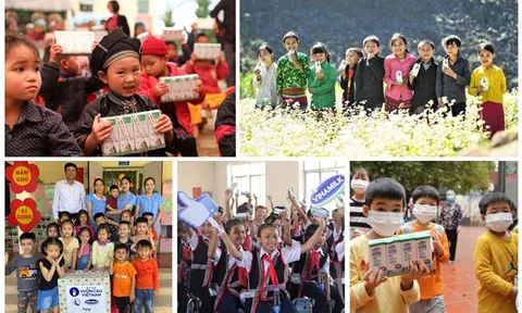 Nhân dịp kỷ niệm 45 năm thành lập, Vinamilk và Quỹ sữa Vươn Cao Việt Nam khởi động hành trình 2021 với chiến dịch ý nghĩa “Triệu ly sữa yêu thương, triệu nụ cười hạnh phúc”