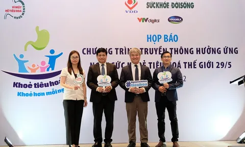 Vinamilk đồng hành cùng chương trình truyền thông hưởng ứng “Ngày sức khỏe tiêu hóa thế giới”