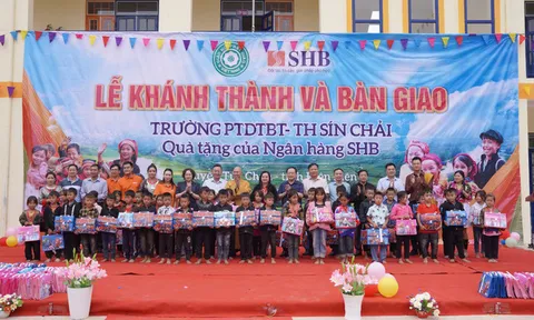 Khánh thành 2 công trình lớp học trị giá 12,5 tỷ đồng tại tỉnh Điện Biên do SHB trao tặng