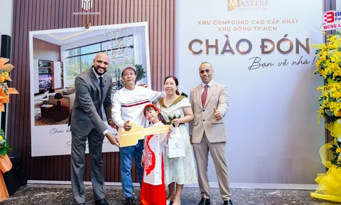 Masterise Homes chính thức bàn giao Masteri Centre Point, xác lập chuẩn sống căn hộ cao cấp nhất khu Đông TP.HCM