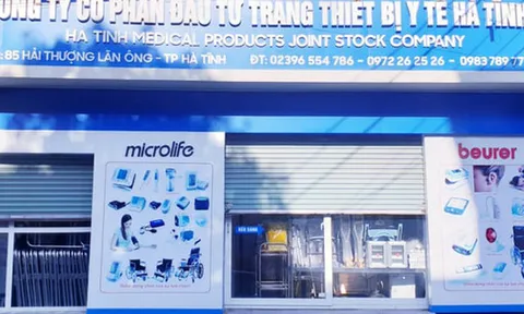 Hà Tĩnh: Nâng khống giá thiết bị y tế, khởi tố thêm nhiều giám đốc bệnh viện