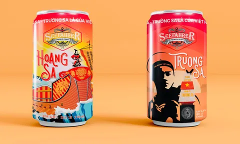 Bia Việt Nam đầu tiên mang tên Hoàng Sa, Trường Sa: Trên vỏ chai có bảng lệnh của vua Gia Long