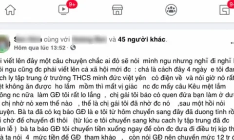 Bắc Giang điều tra nữ y tá bị tố vòi tiền 12 triệu đồng