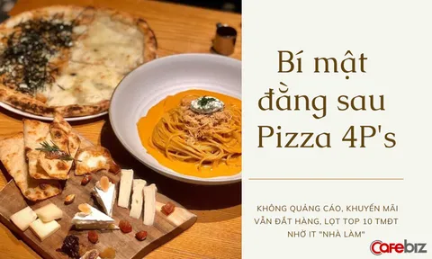 Giải mã hiện tượng ngành F&B - Pizza 4P's: Không quảng cáo, khuyến mãi vẫn được săn lùng giữa mùa dịch, xuất hiện cả trên kệ siêu thị, bán online qua Shopee, Lazada…