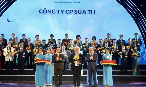 Tập đoàn TH tiếp tục được vinh danh thương hiệu quốc gia