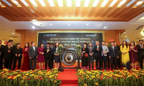 BAC A BANK chính thức niêm yết cổ phiếu trên sàn HNX
