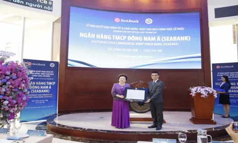Hơn 1,2 tỷ cổ phiếu SeABank chính thức giao dịch trên sàn chứng khoán, vốn hóa vượt 1 tỷ USD sau phiên ATO