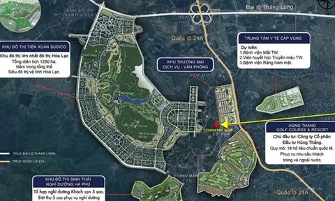 Hà Nội kiến nghị thu hồi dự án hơn 2.000 tỷ của Sudico Tiến Xuân và 28 dự án khác