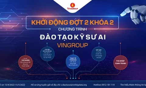 Vingroup khởi động Chương trình Đào tạo Kỹ sư AI năm 2022
