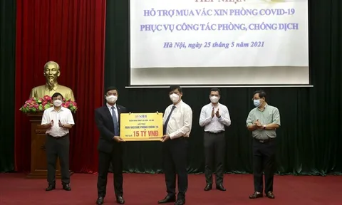 SHB ủng hộ 15 tỉ đồng mua vaccine phòng COVID-19