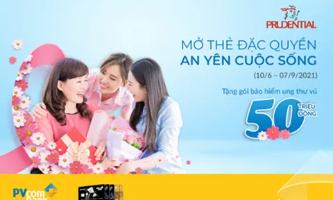 PVcomBank đẩy mạnh ưu đãi bảo hiểm cho chủ thẻ tín dụng