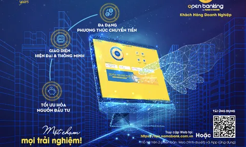 Nam A Bank nâng tầm open Banking 2.0 dành cho khách hàng Doanh nghiệp