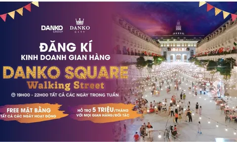 Miễn phí mặt bằng và hỗ trợ tài chính cho các gian hàng tại Danko Square – Danko City