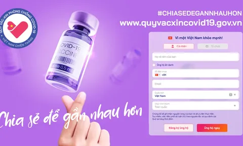 Sáng kiến lập Quỹ Vaccine của Việt Nam là ý tưởng nhân văn