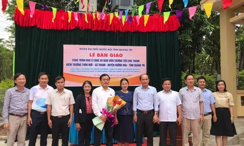 PVcomBank trao tặng 2 nhà công vụ cho giáo viên vùng cao tỉnh Quảng Trị