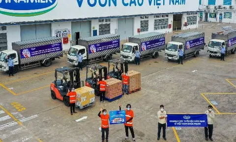 Vinamilk san sẻ khó khăn mùa dịch với chương trình hỗ trợ thiết thực cho người tiêu dùng, tổng giá trị lên đến gần 170 tỷ đồng