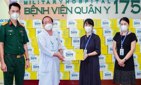 Vinamilk Sure Prevent Gold tri ân các chiến sĩ áo trắng- “vùng xanh hy vọng” của người dân Việt Nam