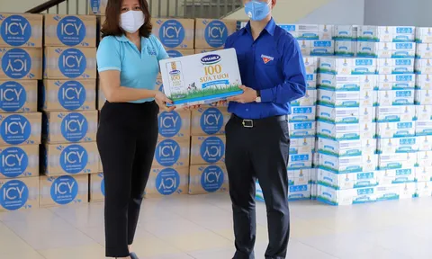 Vinamilk ủng hộ gần 170.000 sản phẩm cho 3 địa phương miền Trung đang là "điểm nóng" Covid-19