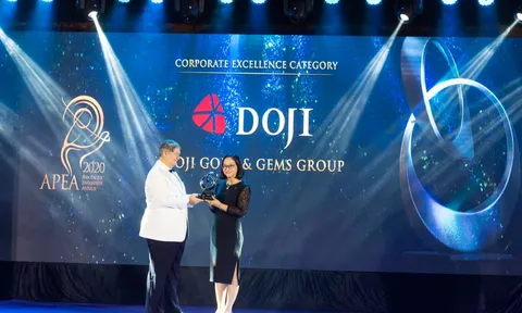 Hành trình để DOJI trở thành Doanh nghiệp Bán lẻ xuất sắc Châu Á 2020