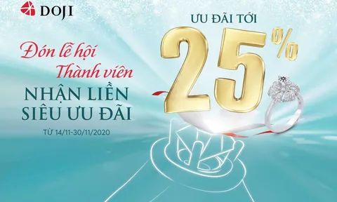 Sở hữu các bộ sưu tập "best seller" của DOJI với giá siêu ưu đãi