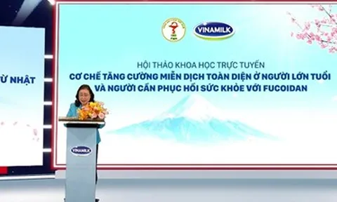 Dưỡng chất tăng miễn dịch ớ người cao tuổi và người cần phục hồi sức khỏe với Fucoidan