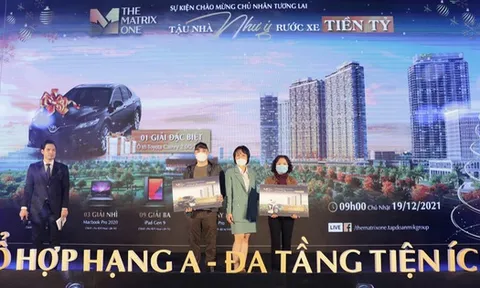 Lộ diện chủ nhân trúng ‘xế hộp’ bạc tỷ tại The Matrix One