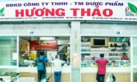 Công ty Dược phẩm Hương Thảo sai phạm trong hoạt động kinh doanh dược