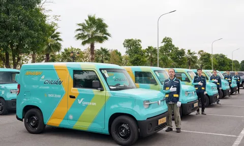 Xanh SM ra mắt dịch vụ vận chuyển hàng nội đô bằng xe tải điện