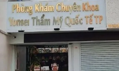 Công ty TNHH Thẩm mỹ Quốc tế Yonsei TP bị đình chỉ hoạt động