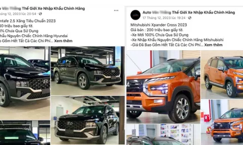 Ô tô siêu rẻ giá bằng một chính hãng: Vội đặt cọc, coi chừng mất tiền oan