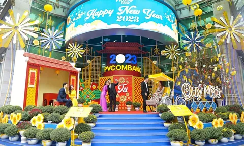 Trải nghiệm không gian đậm sắc màu văn hóa Tết cùng PVcomBank
