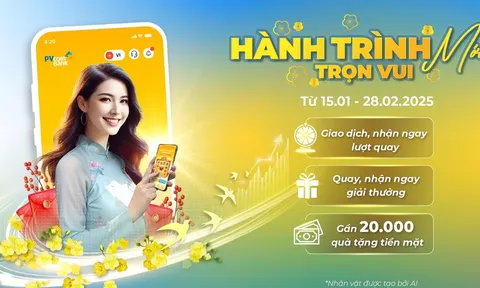 PVcomBank tri ân khách hàng nhân dịp Tết Nguyên đán Ất Tỵ 2025