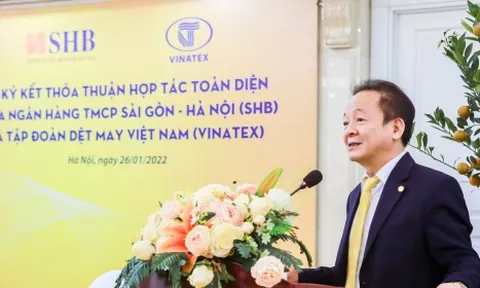 SHB và VINATEX ký kết thỏa thuận hợp tác toàn diện
