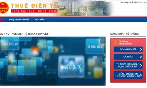 Tổng cục Thuế thông báo về hiện tượng quá tải khai thuế, nộp thuế điện tử
