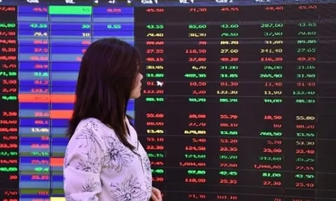 Cổ phiếu ngân hàng xuống dốc, VN-Index giảm nhẹ