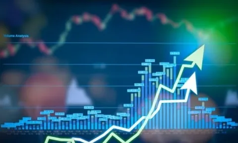 Cổ phiếu ngân hàng dậy sóng, VN-Index tăng gần 14 điểm