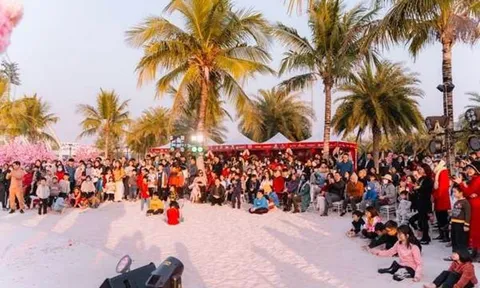 Vinhomes Ocean Park thu hút hàng ngàn khách trong sự kiện chào xuân